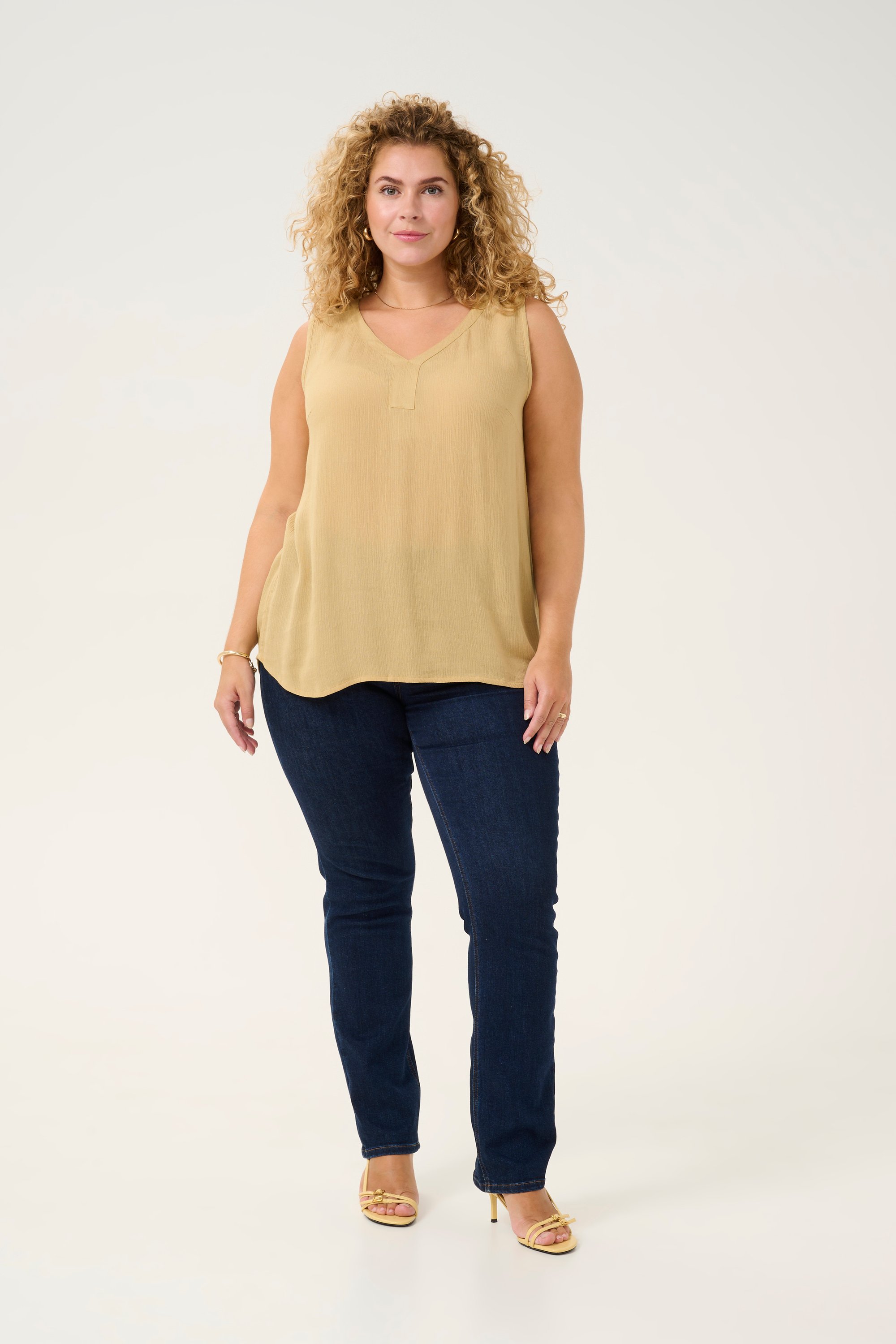 Top Regular fit Starfish champagne