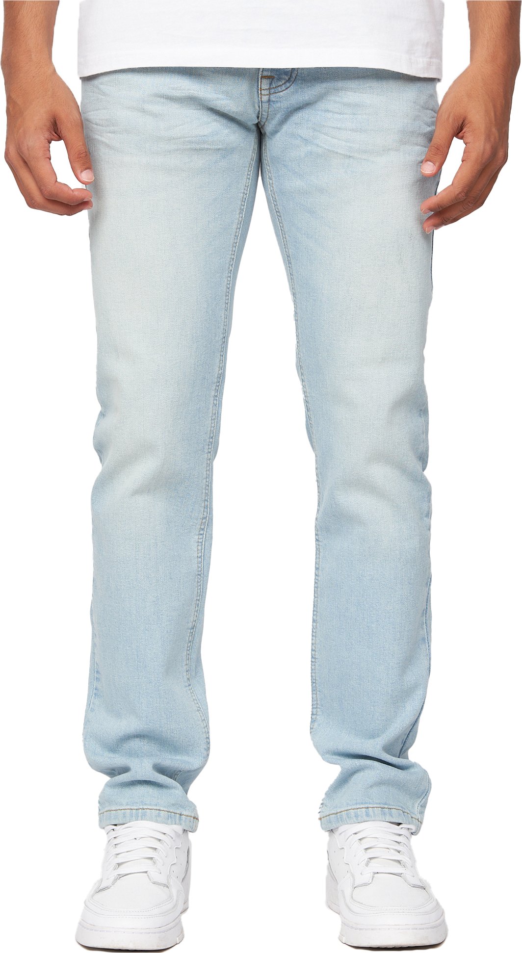 Thumbnail - Crosshatch - "Buraca" Jeans für Herren (Helle Waschung)