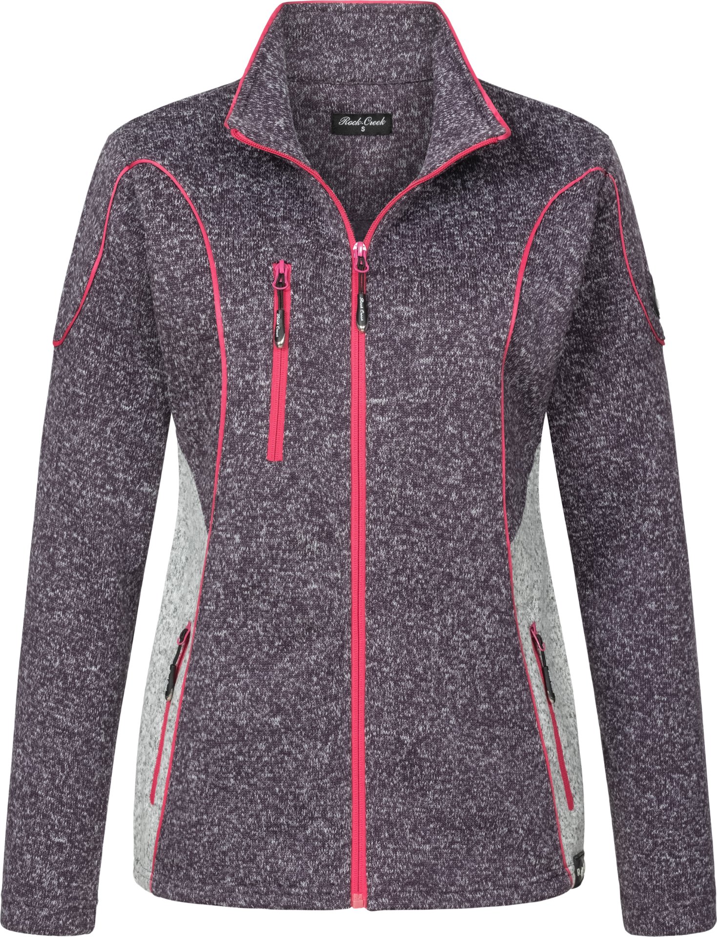 Rock Creek Fleecejacke Violett