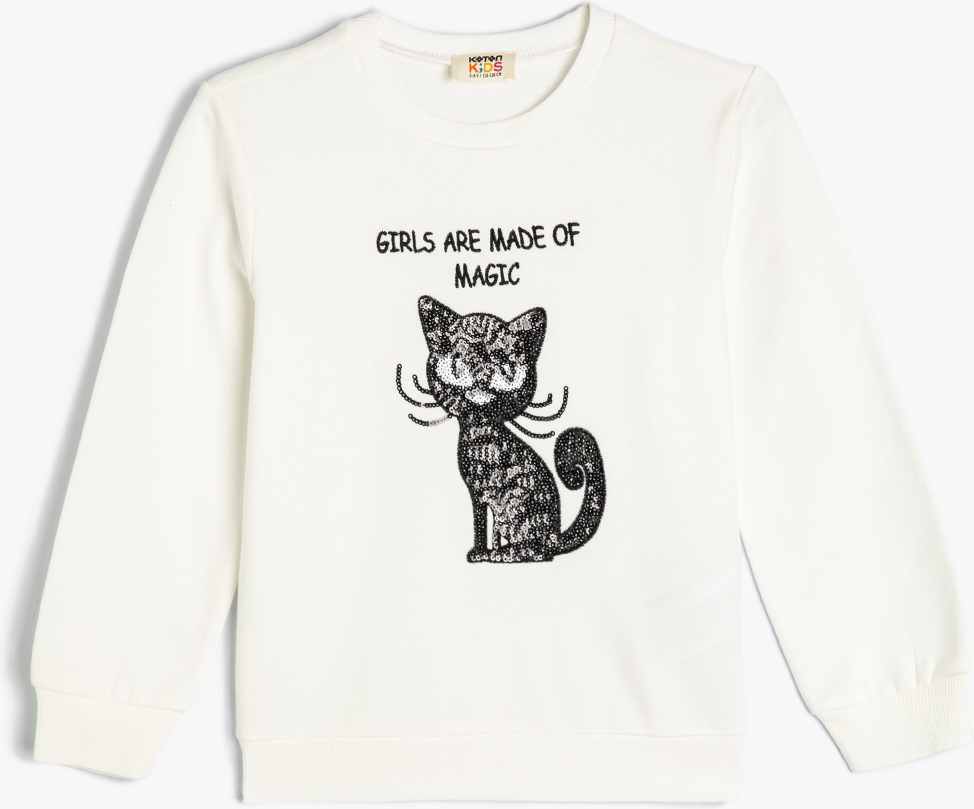 Koton Sweatshirt Rundhalsausschnitt Mit Aufdruck Sweatshirt