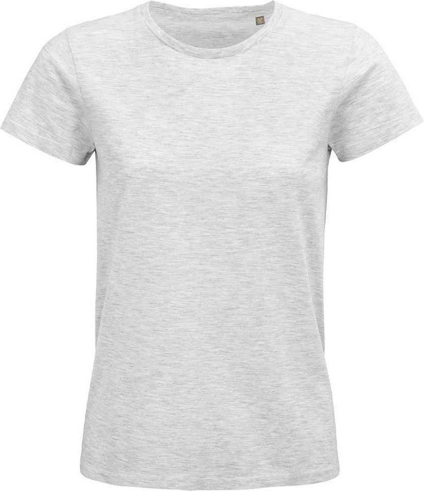 SOLS - "Pioneer" T-Shirt Baumwolle aus biologischem Anbau für Damen (Asche)