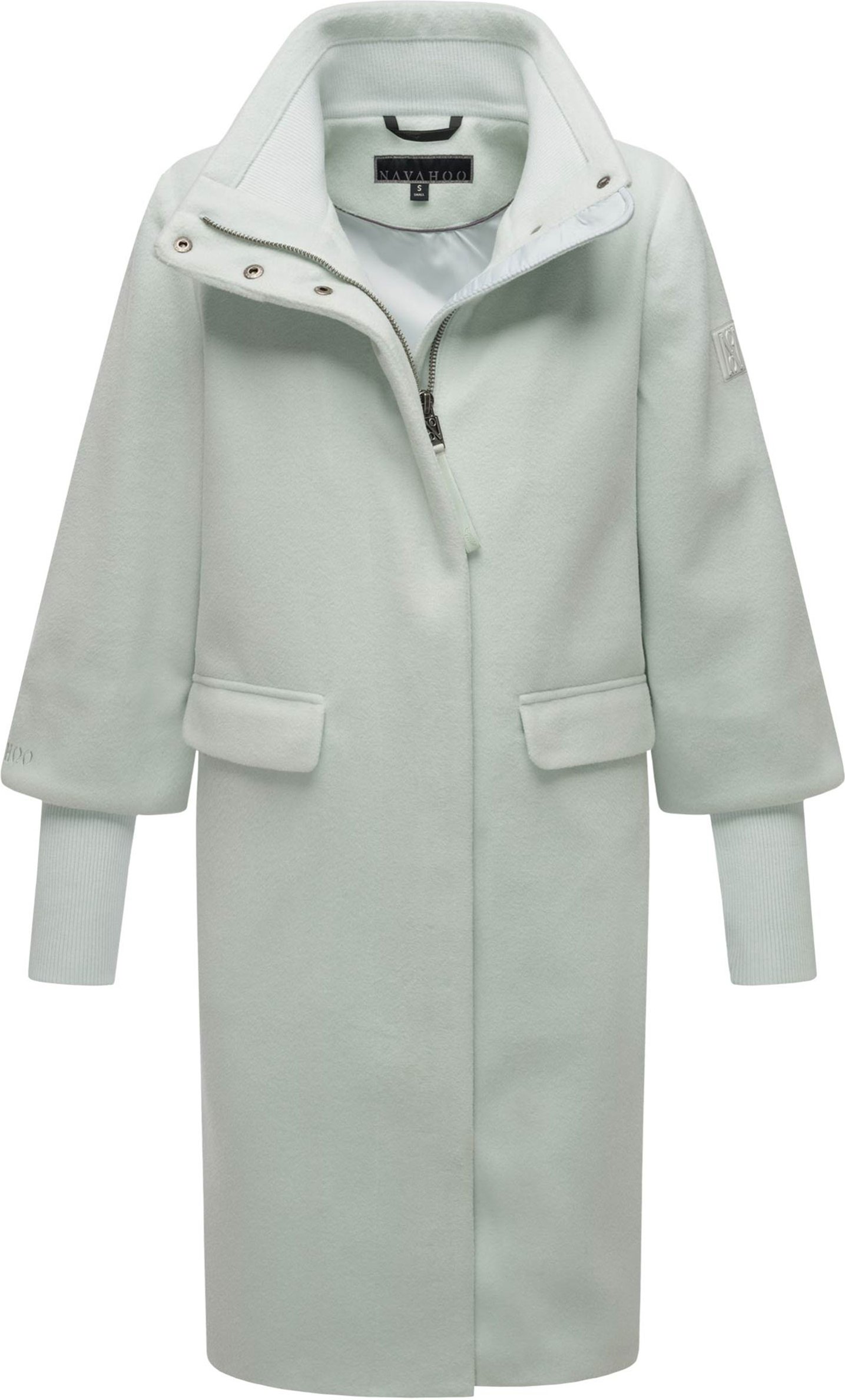 Navahoo Polarblüte Damen Übergangsmantel mit Stehkragen & Reißverschluss