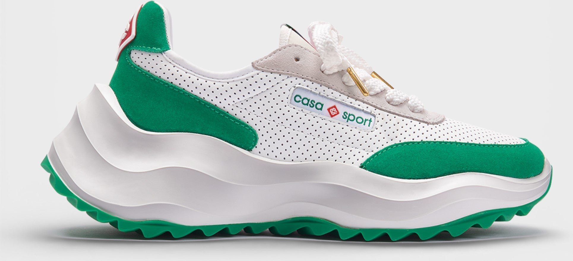 Casablanca Atlantis Sneaker Weiß Grün Schuhe