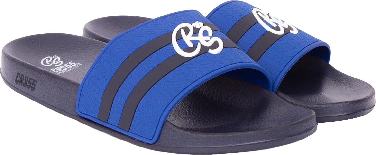 Crosshatch - Herren Badesandale "Hamlax" (Blau)