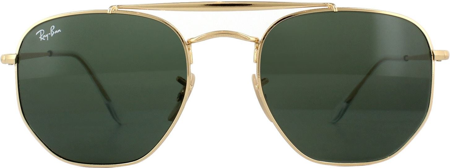 Ray-Ban Sonnenbrille Marshal 3648 001 Gold Grün G-15