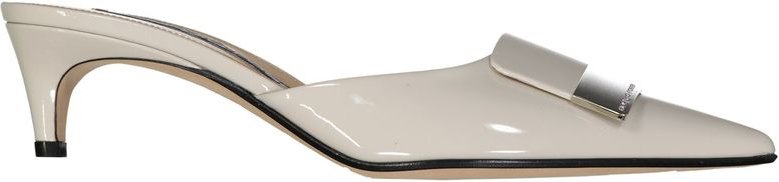 Spitze Zehen Kitten Heel Mules