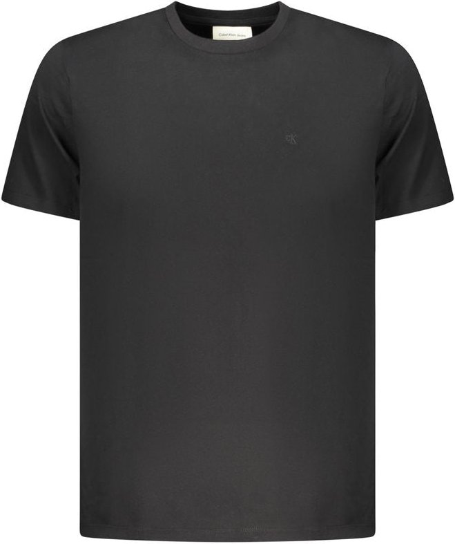 Thumbnail - Calvin Klein Schwarzes Baumwoll Herren T-Shirt