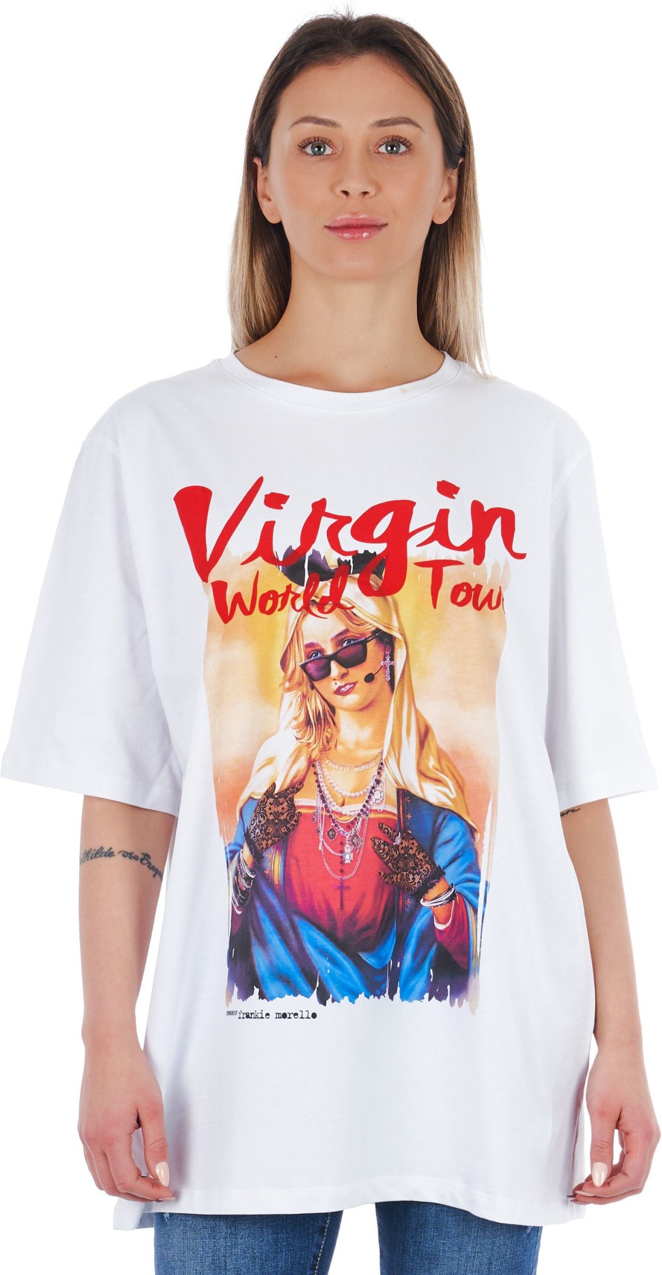 Frankie Morello Wopticalwhite T-Shirt