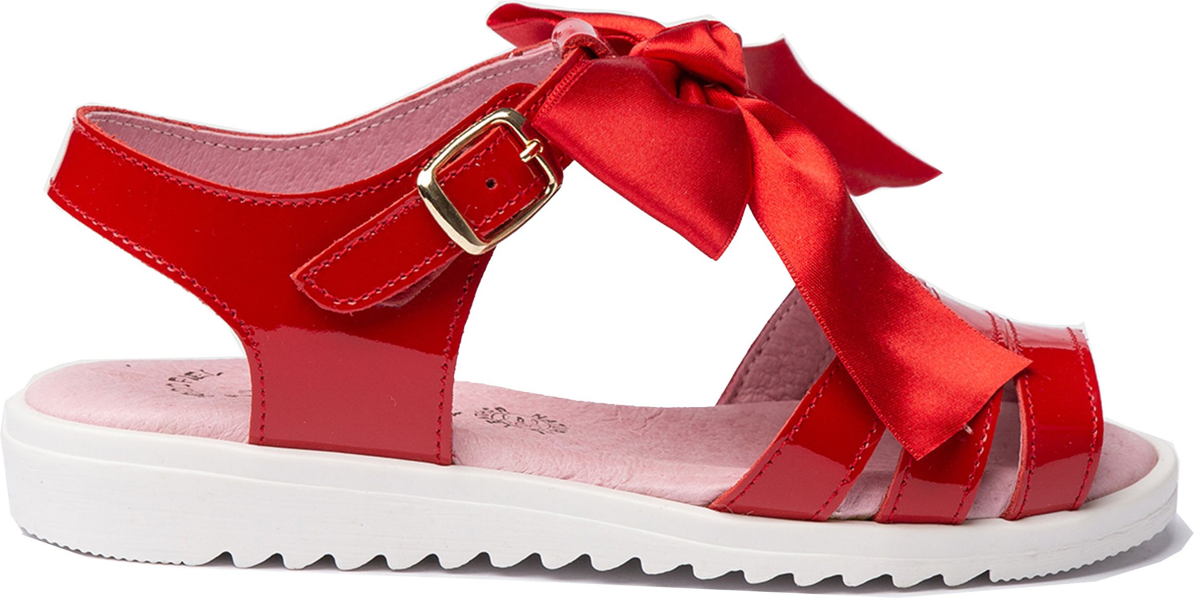 Mädchensandalen aus Leder