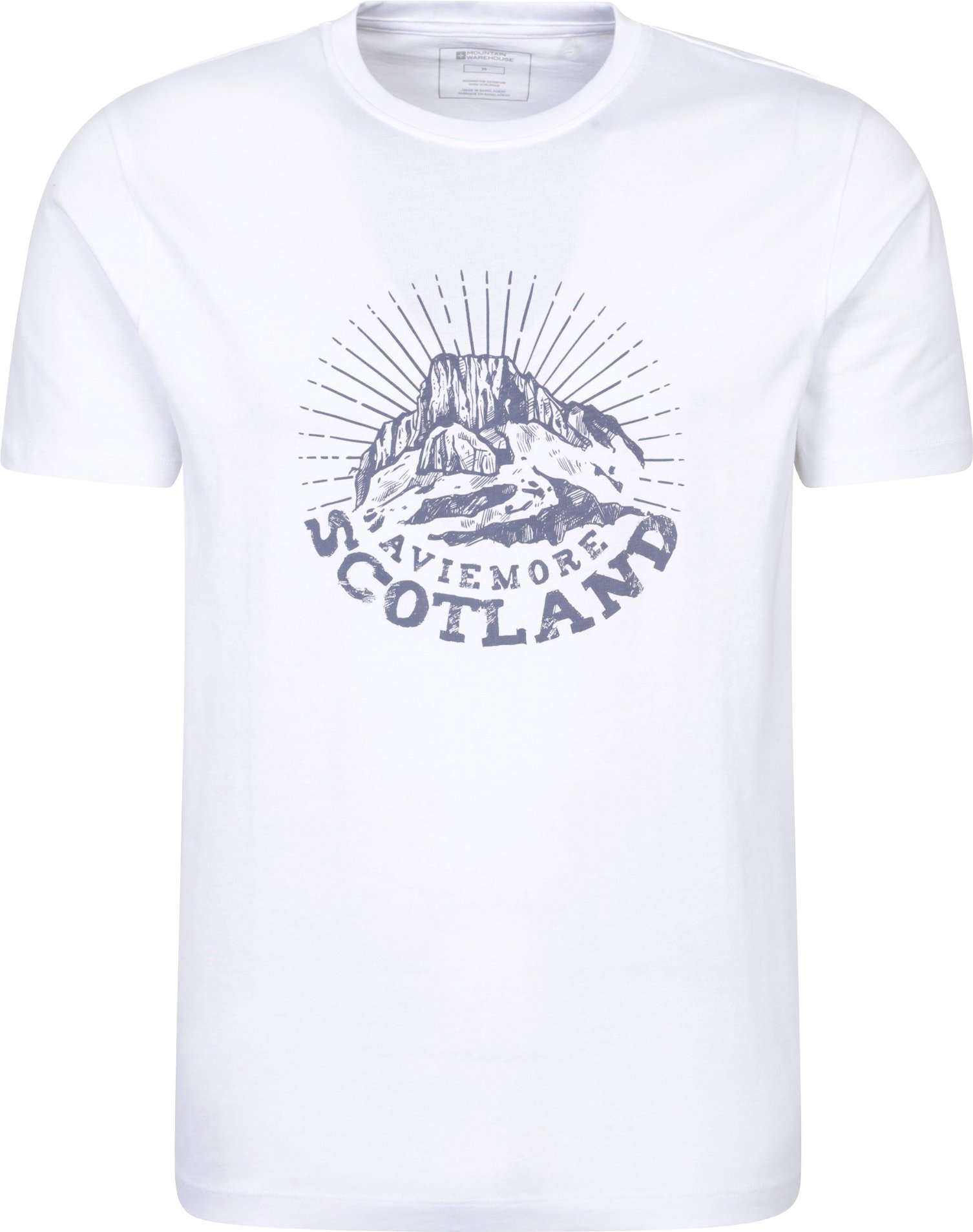 Mountain Warehouse - T-Shirt für Herren (Weiß)