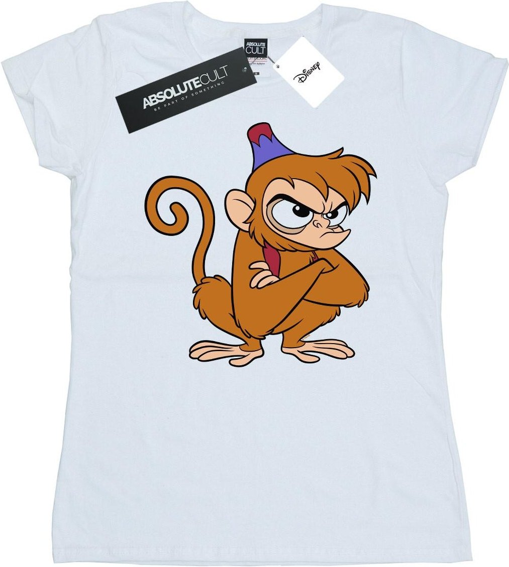 Disney - "Aladdin Angry Abu" T-Shirt für Damen (Weiß)