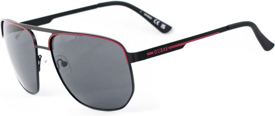 Guess schwarze Metal-Sonnenbrille