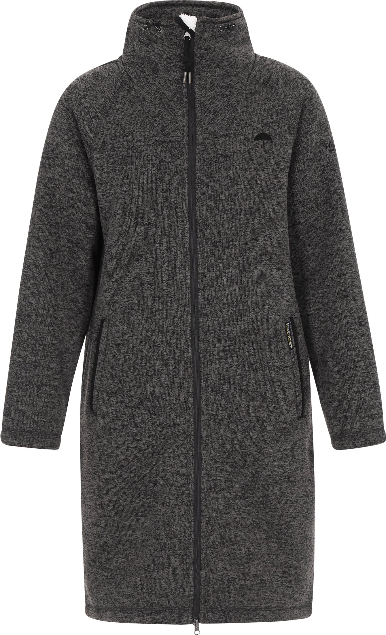 Thumbnail - Schmuddelwedda Jacke Frauen dunkelgrau meliert