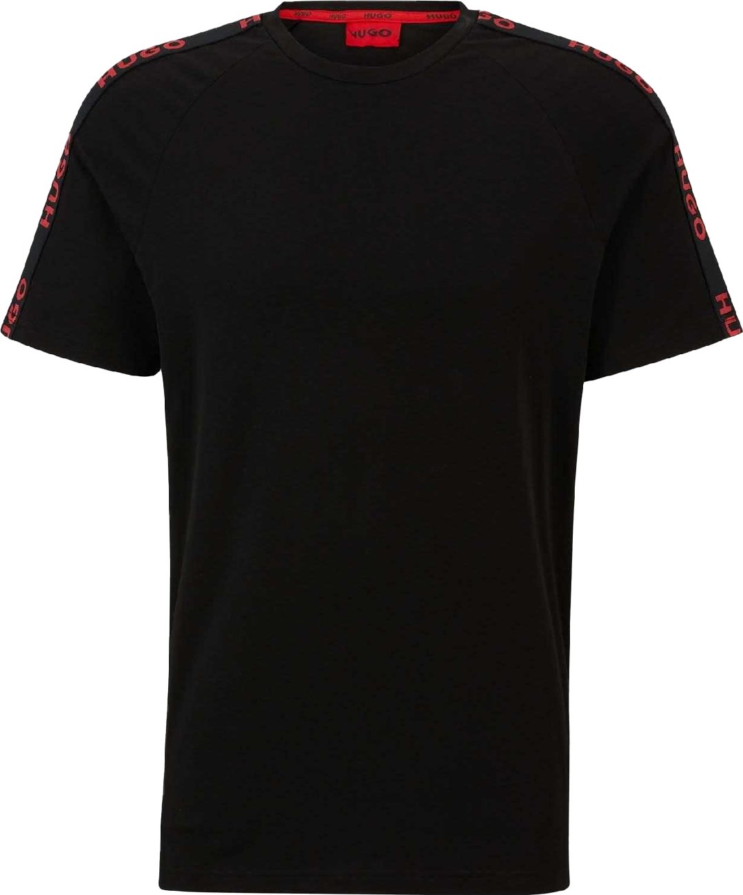Hugo - "Sporty" T-Shirt für Herren, Logo (Schwarz)