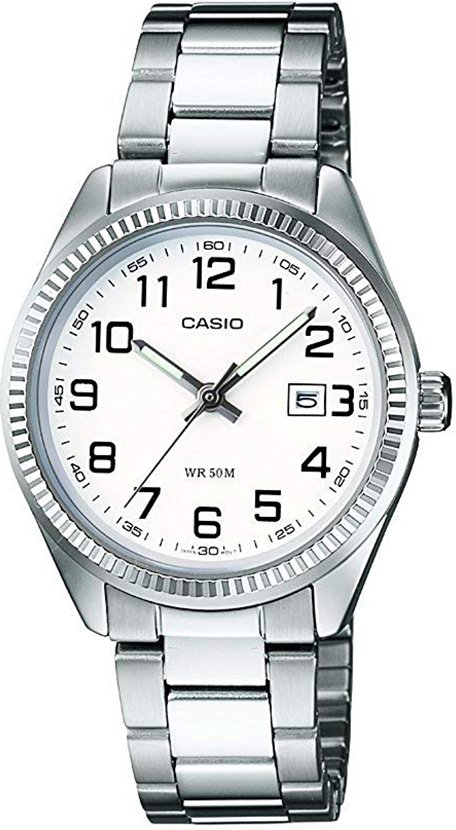 Casio Casio Collection Silber Damen Armbanduhr LTP-1302PD-7BVEG