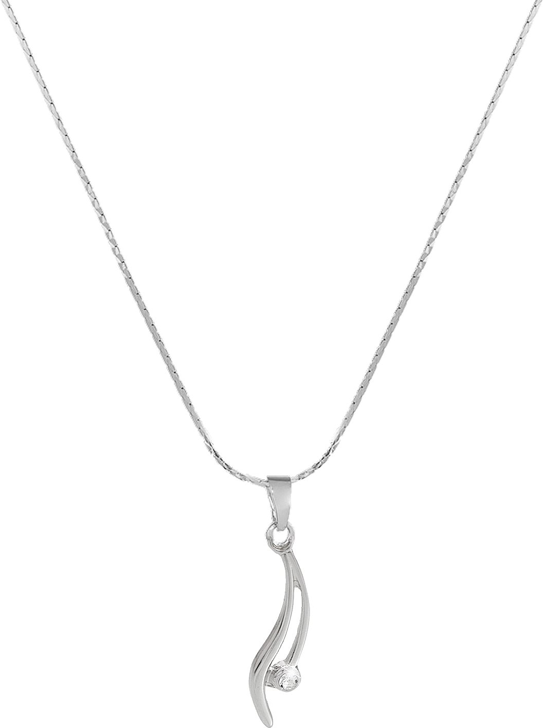 Halskette Wave mit Swarovski-Kristallen