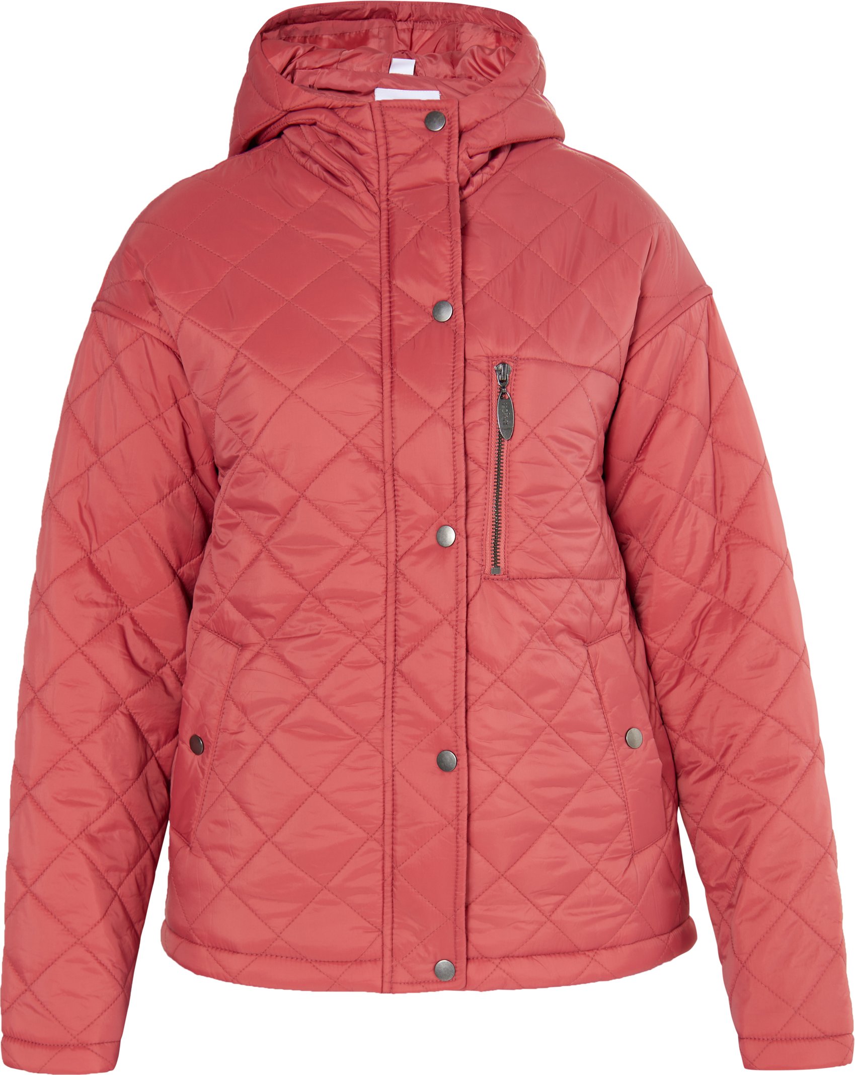 usha leichte Steppjacke Damen Vintage Rot