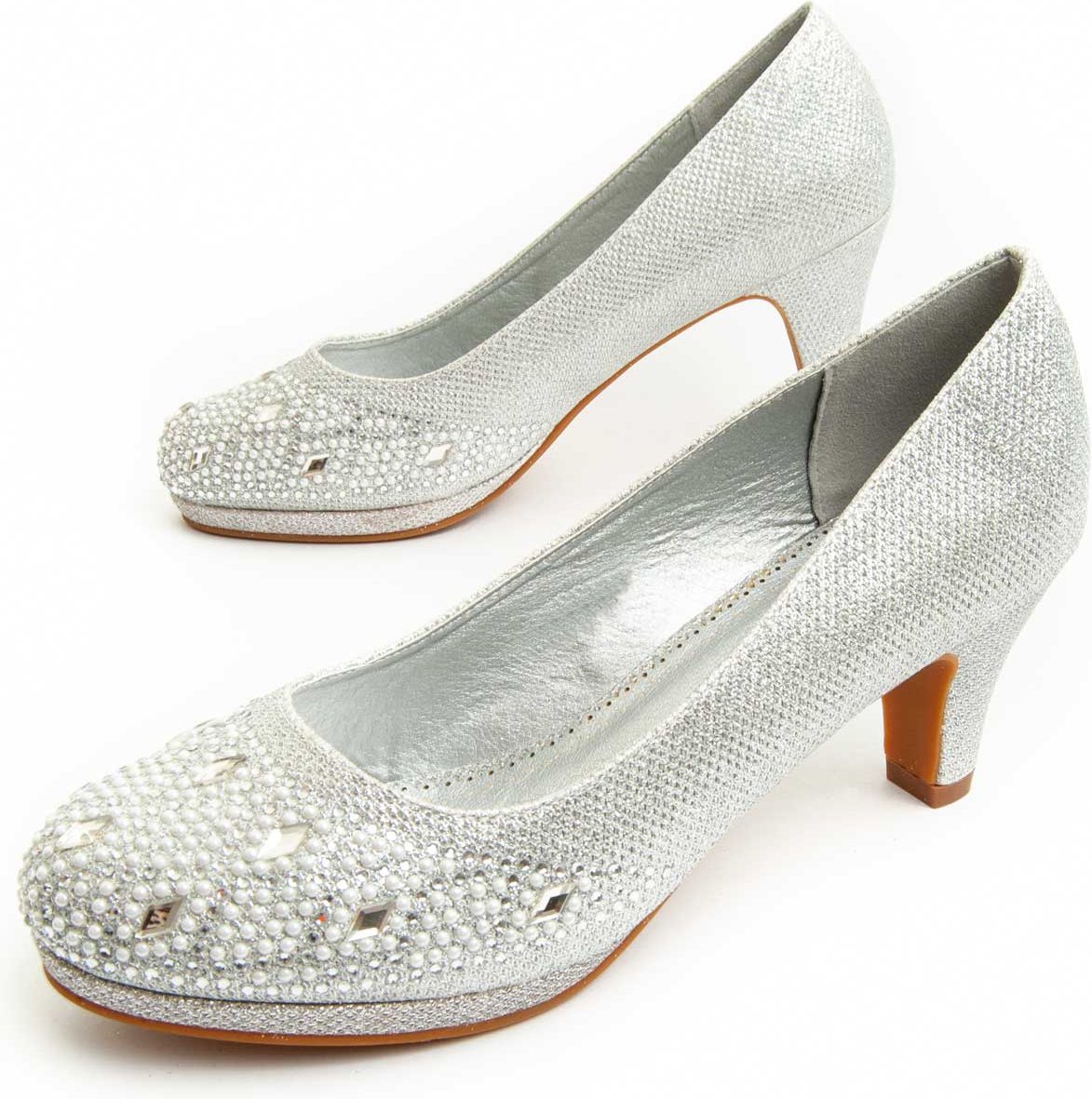 Montevita Absatzschuh Unne68 in Silber