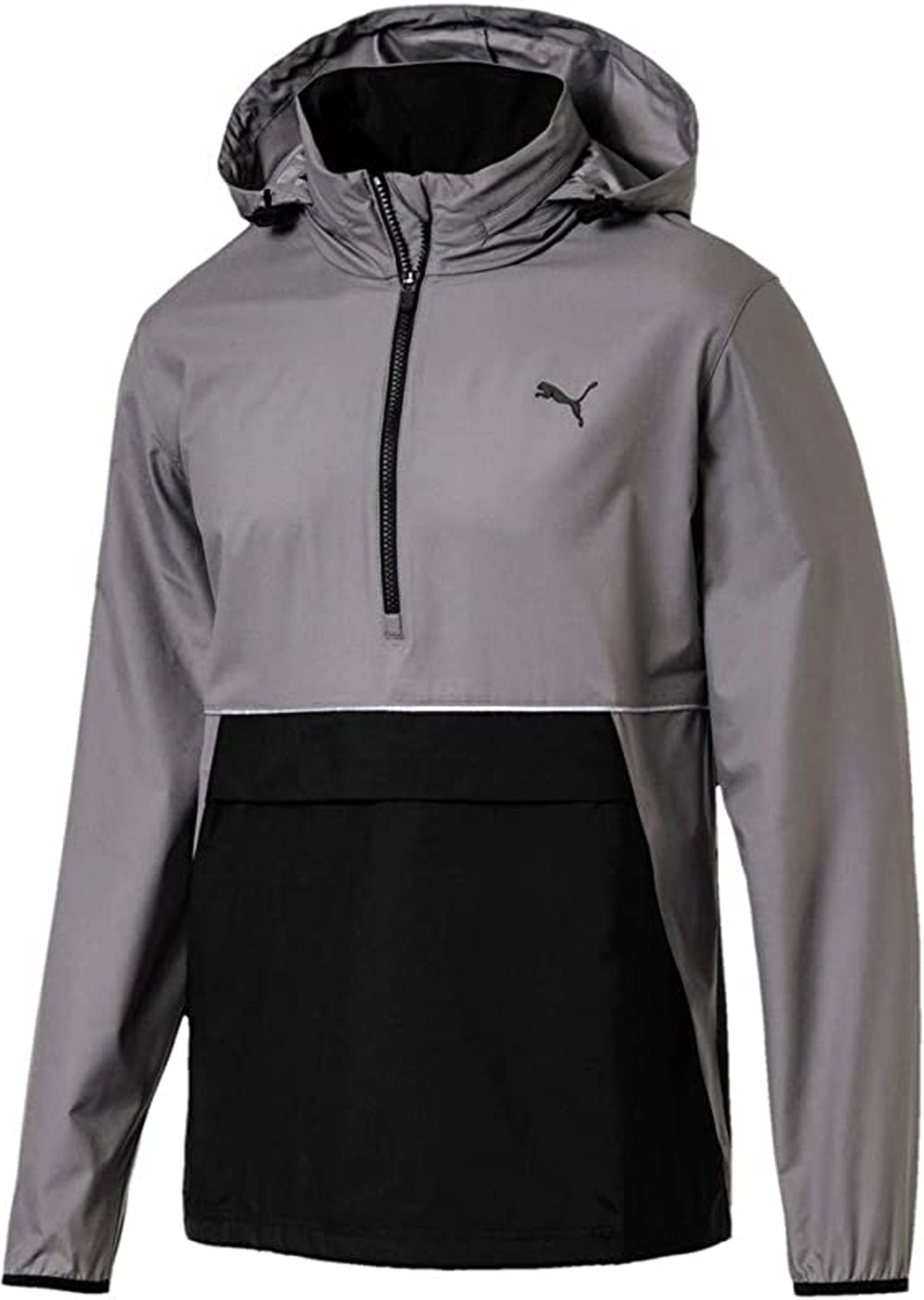 Puma Golf Retro Herren Graue Anorakjacke