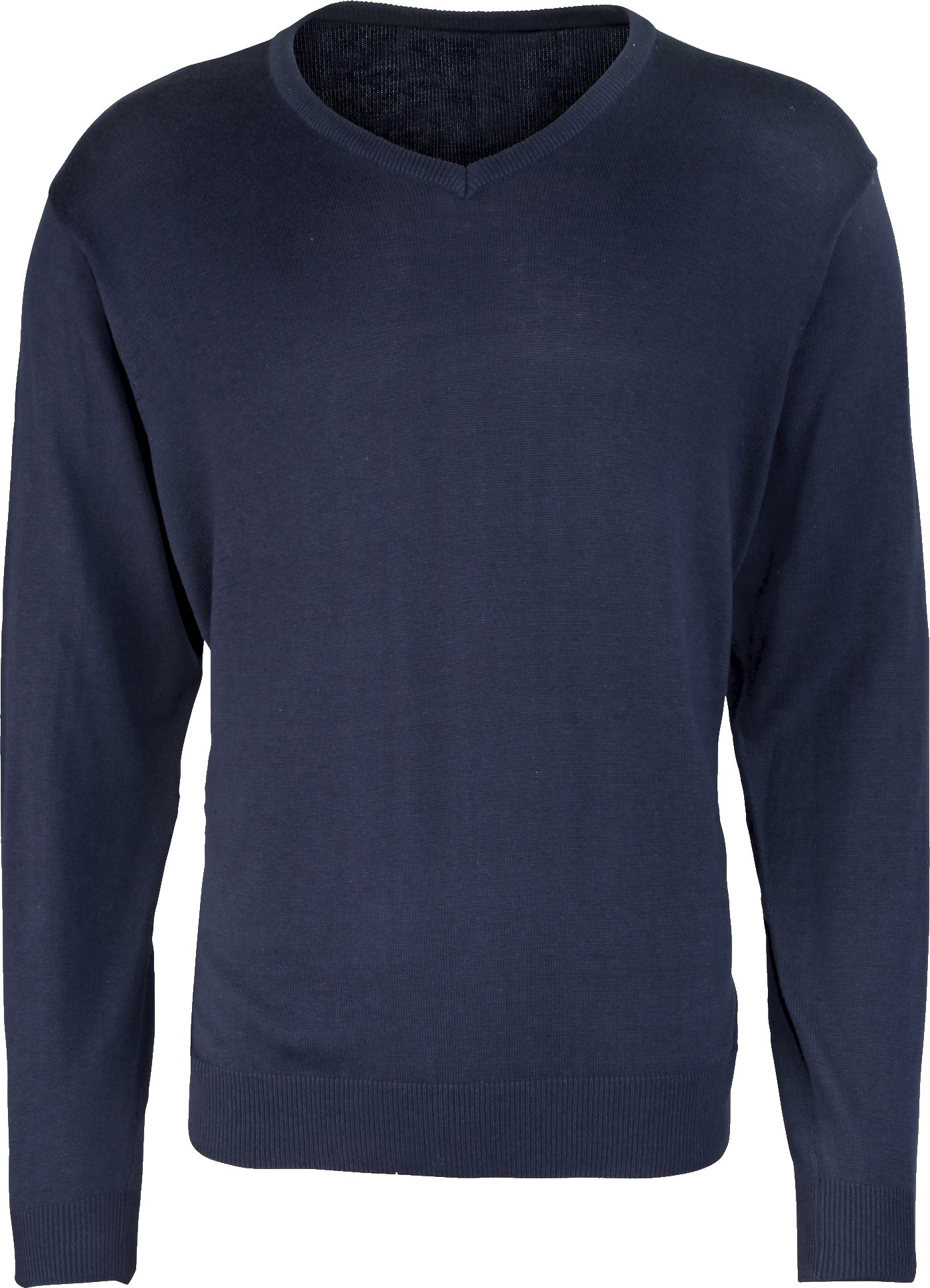 Premier Herren Strick-Pullover mit V-Ausschnitt (Marineblau)
