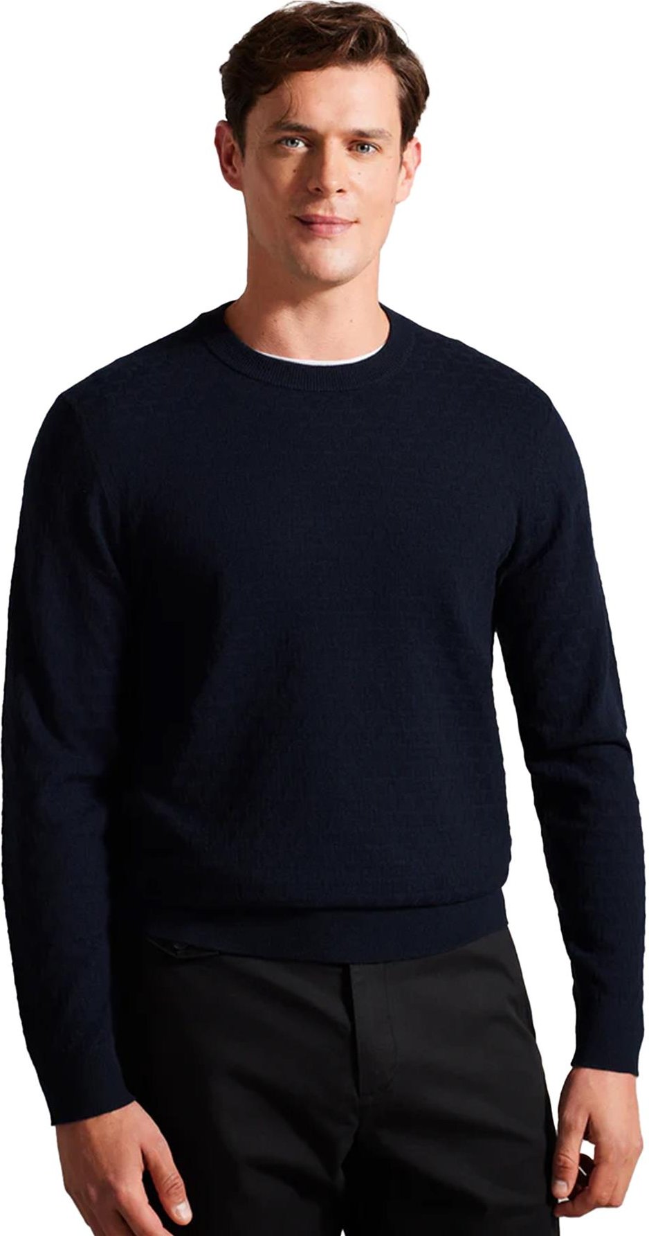 Ted Baker | Herren Strickpullover mit Rundhalsausschnitt - Loung