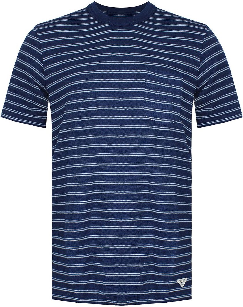 Lee Authentic One Pocket Mens Navy T-Shirt