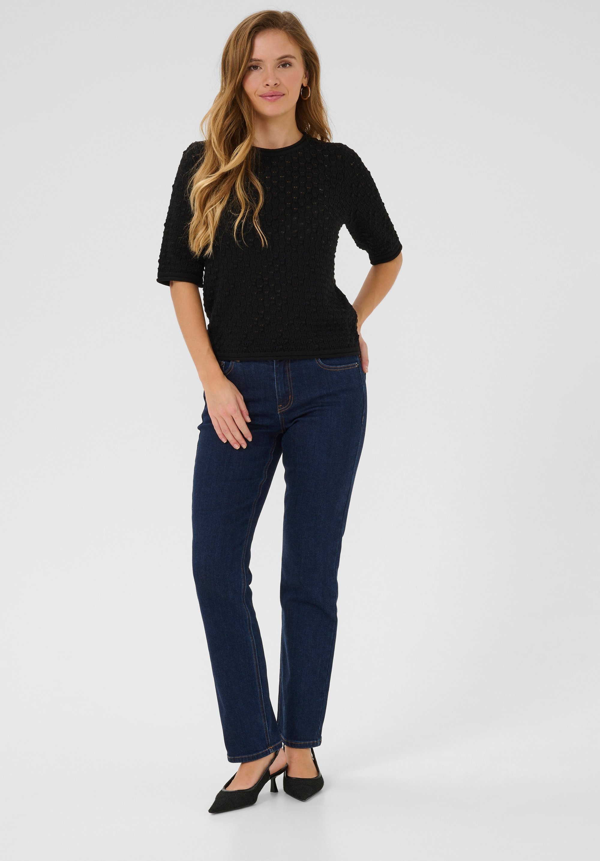 Strickpullover Regular fit black