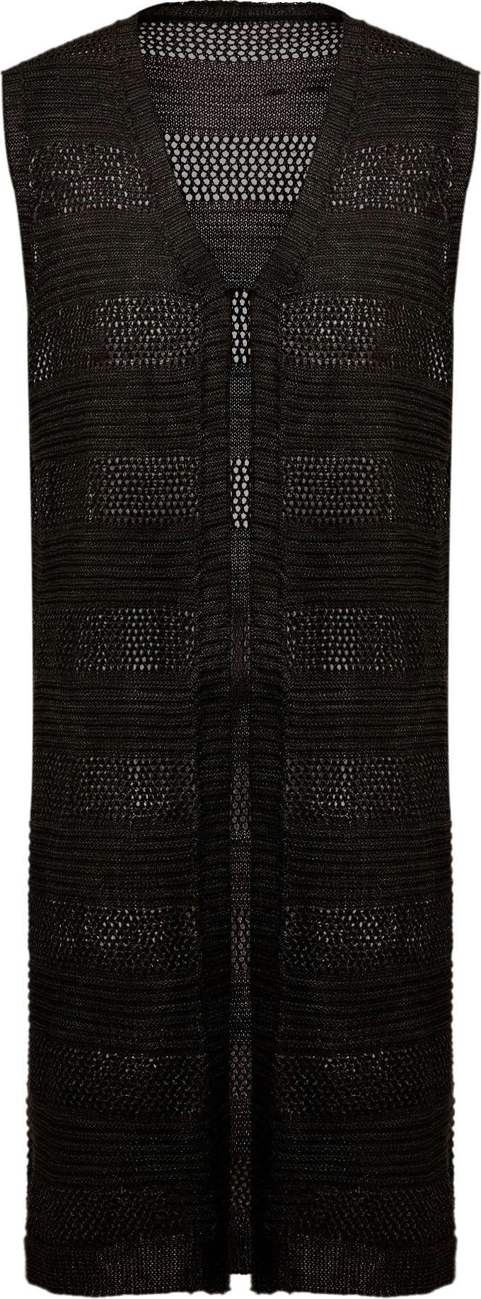 Faina Weste Frauen schwarz