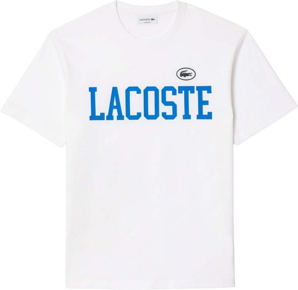 Lacoste - T-Shirt Abzeichen für Herren (Weiß)