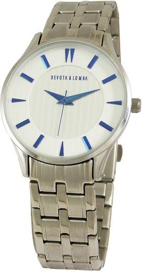 Devota & Lomba Damenuhr Quartz Silber