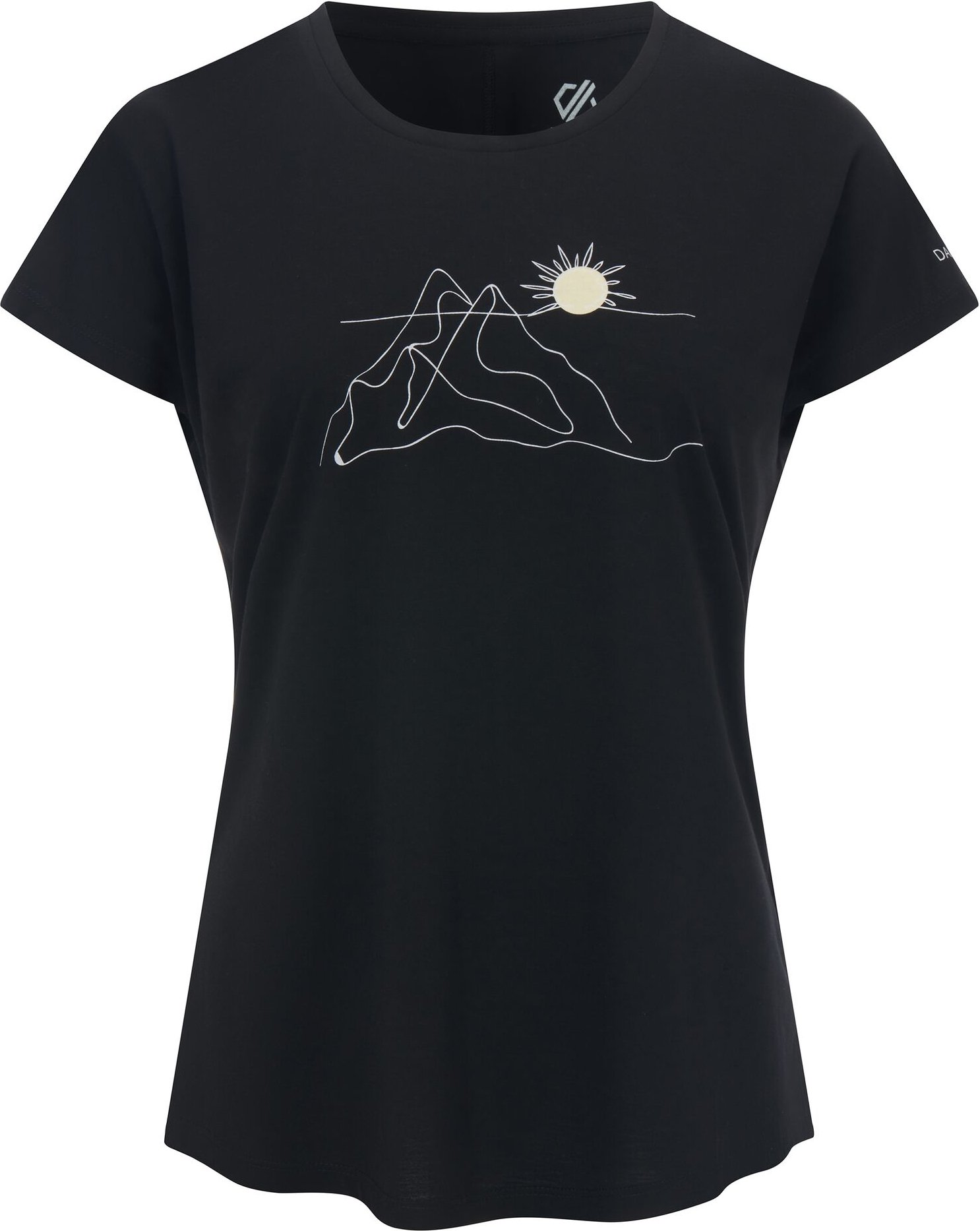 Dare 2B - "Serenity" T-Shirt für Damen (Schwarz)
