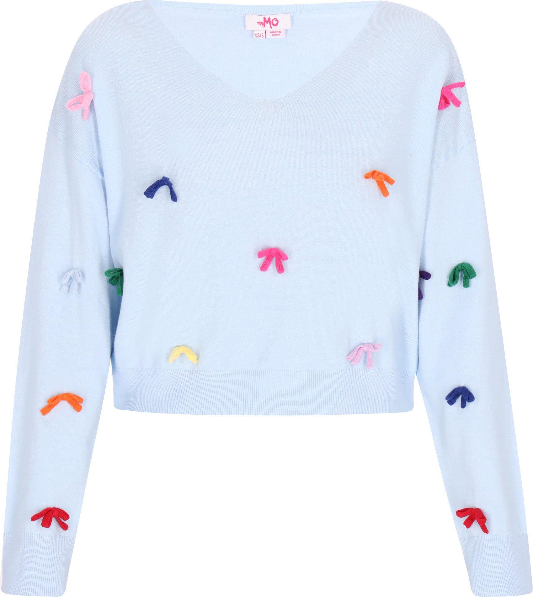 Thumbnail - Mymo Pullover Frauen hellblau