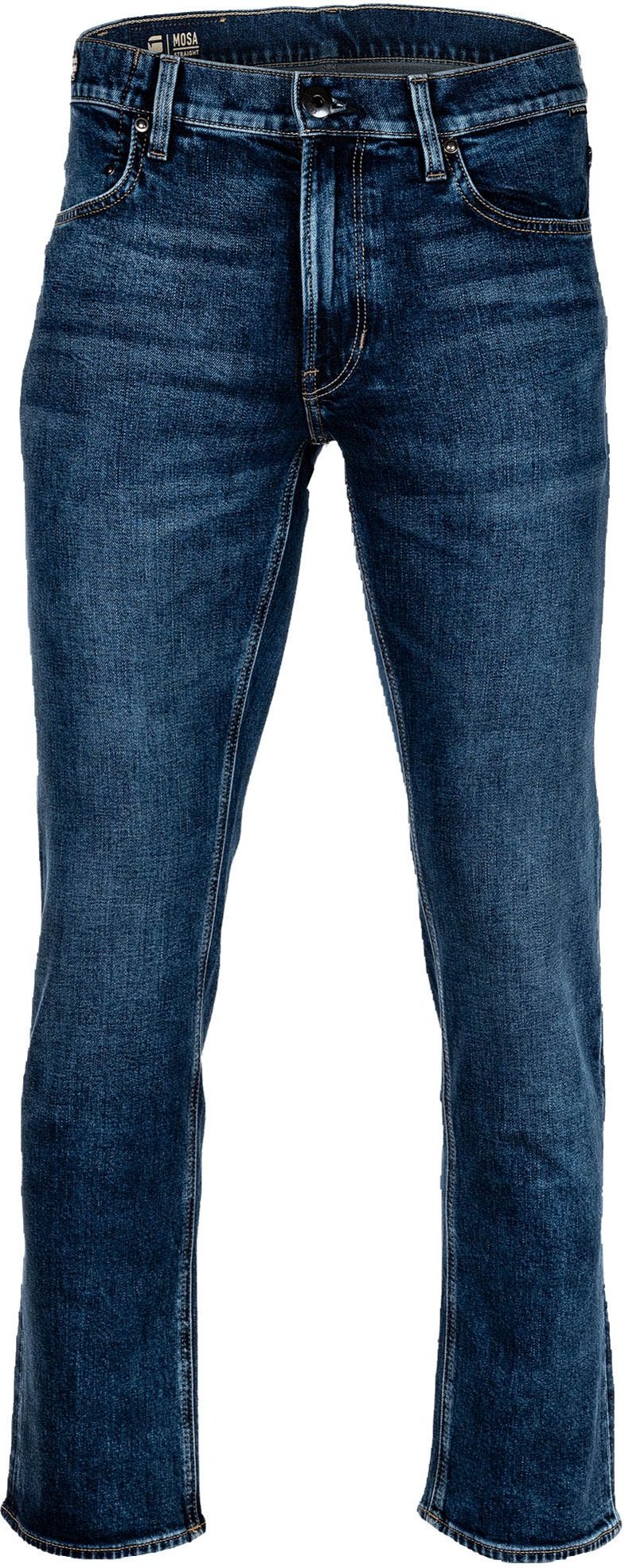 G Star Raw Mosa Straight Faded Atlantic Ocean Jeans