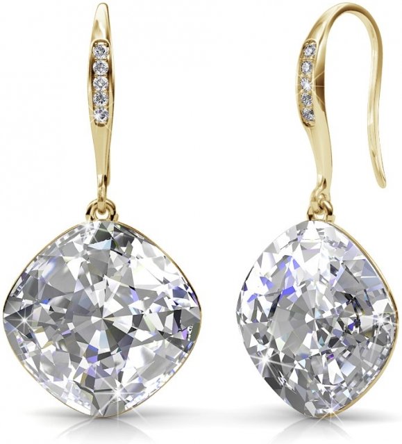 Tiffy Hook Set und Box - Gold und Kristall