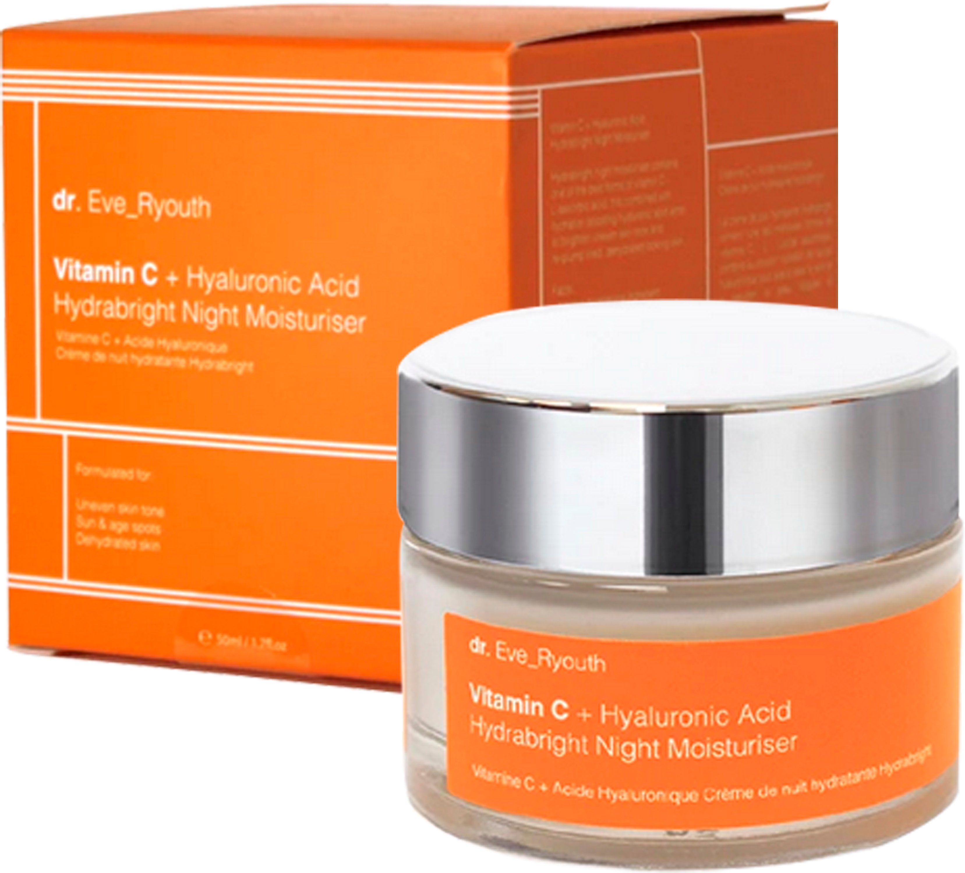 Thumbnail - Vitamin C + Hyaluronsäure Hydrabright Night Moisturiser 50ml