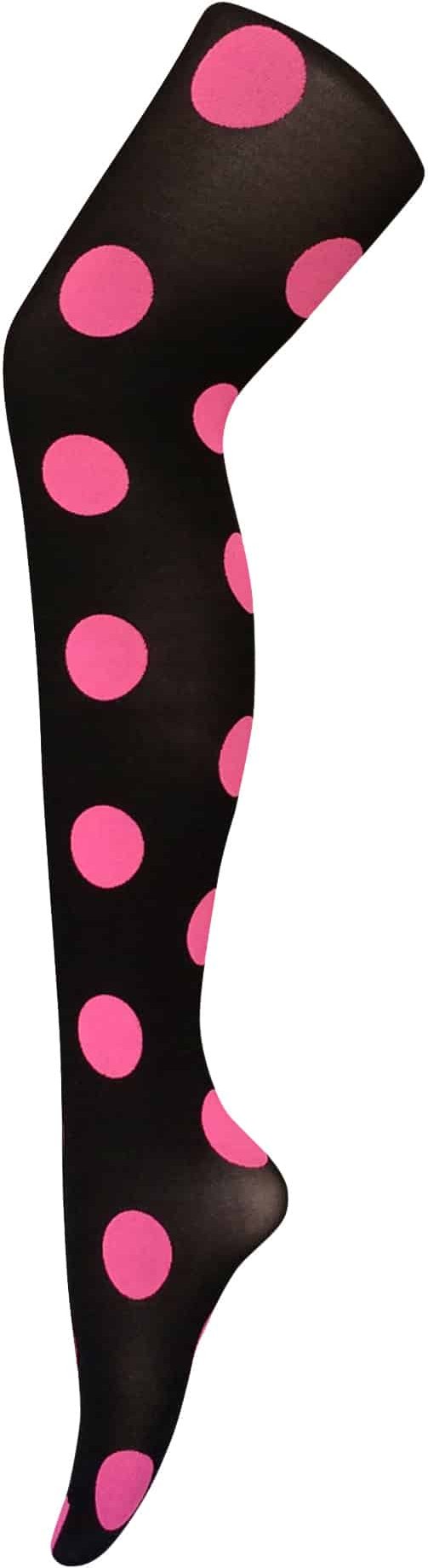 Sock Snob - Farbige 80 Denier blickdichte Damenstrumpfhose - Big Spot