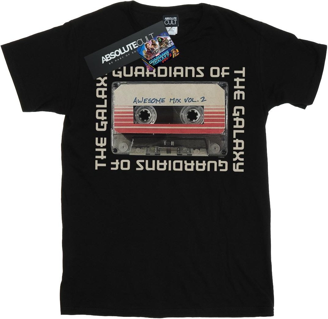 Marvel - "Guardians Of The Galaxy Awesome Mix Vol. 2" T-Shirt für Herren (Schwarz)