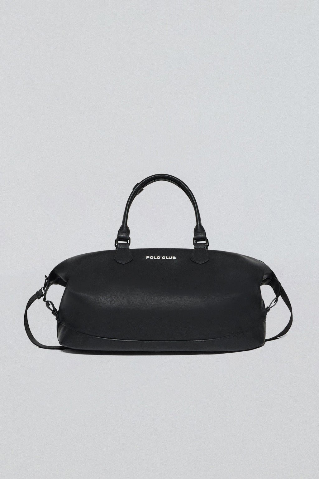 Tasche Kent schwarz mit Reißverschluss und Polo Club Details