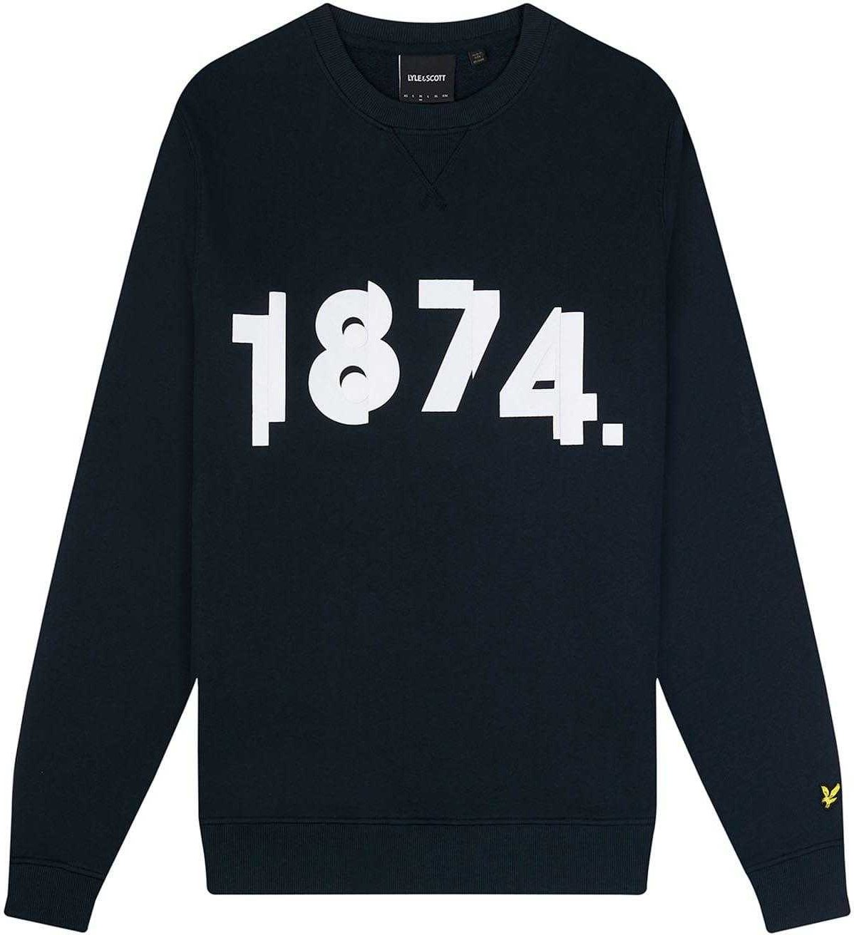 Lyle & Scott - "1874" Sweatshirt für Herren (Marine)