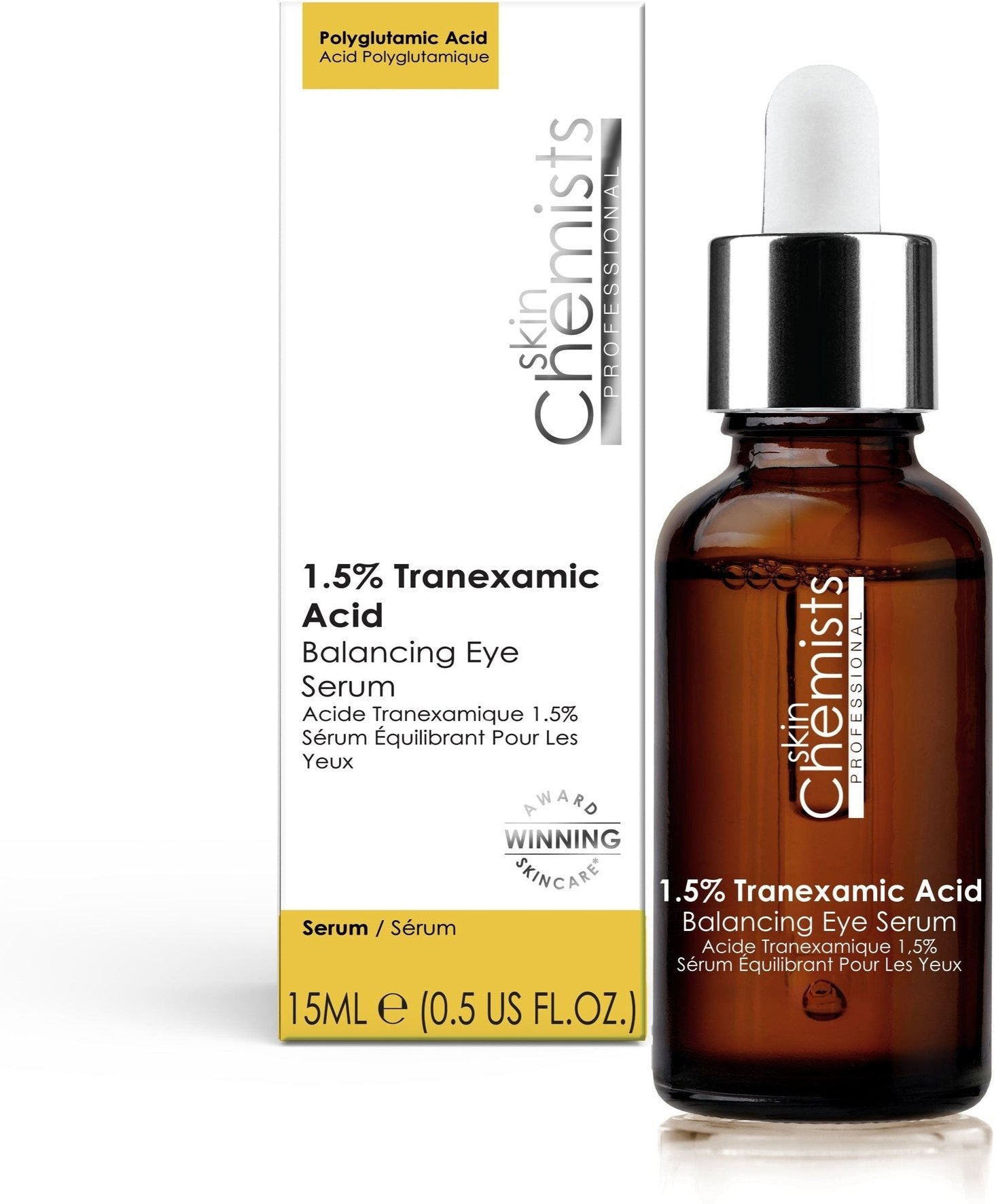 skinChemists 1,5% Tranexamsäure ausgleichendes Augenserum 15ml