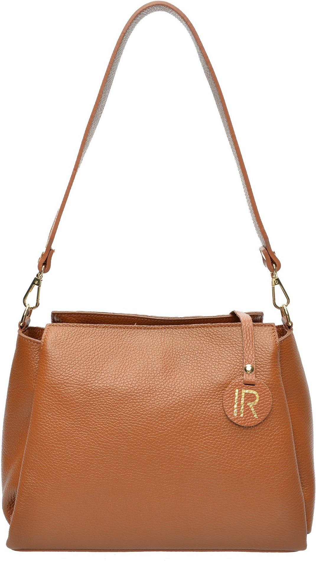 Isabella Rhea Braune Leder Tasche