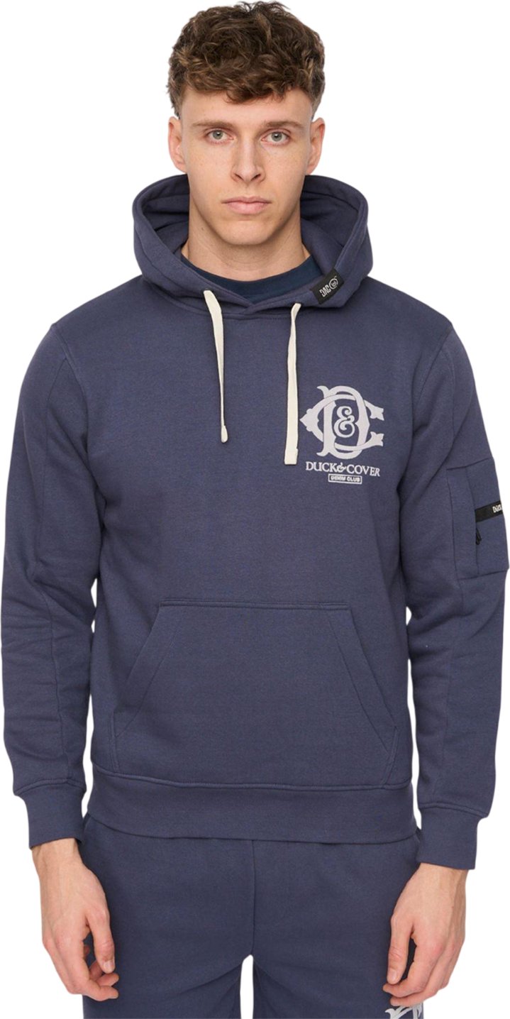 Duck and Cover - "Randolph" Kapuzenpullover für Herren (Marine)