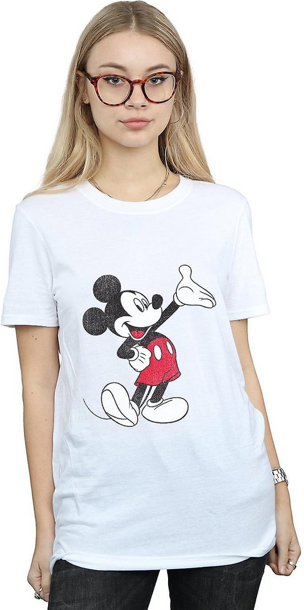 Disney - "Traditional Wave" T-Shirt für Damen (Weiß)