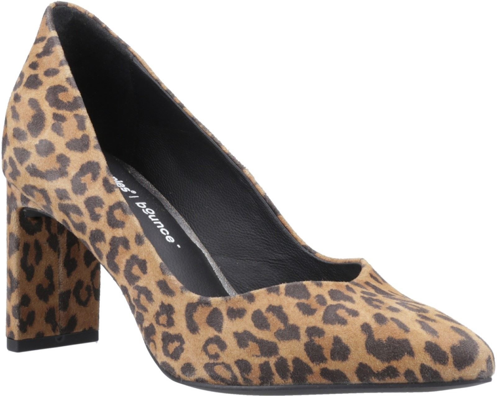 Hush Puppies Olivia Damen Pumps mit Leopardenmuster aus Wildleder