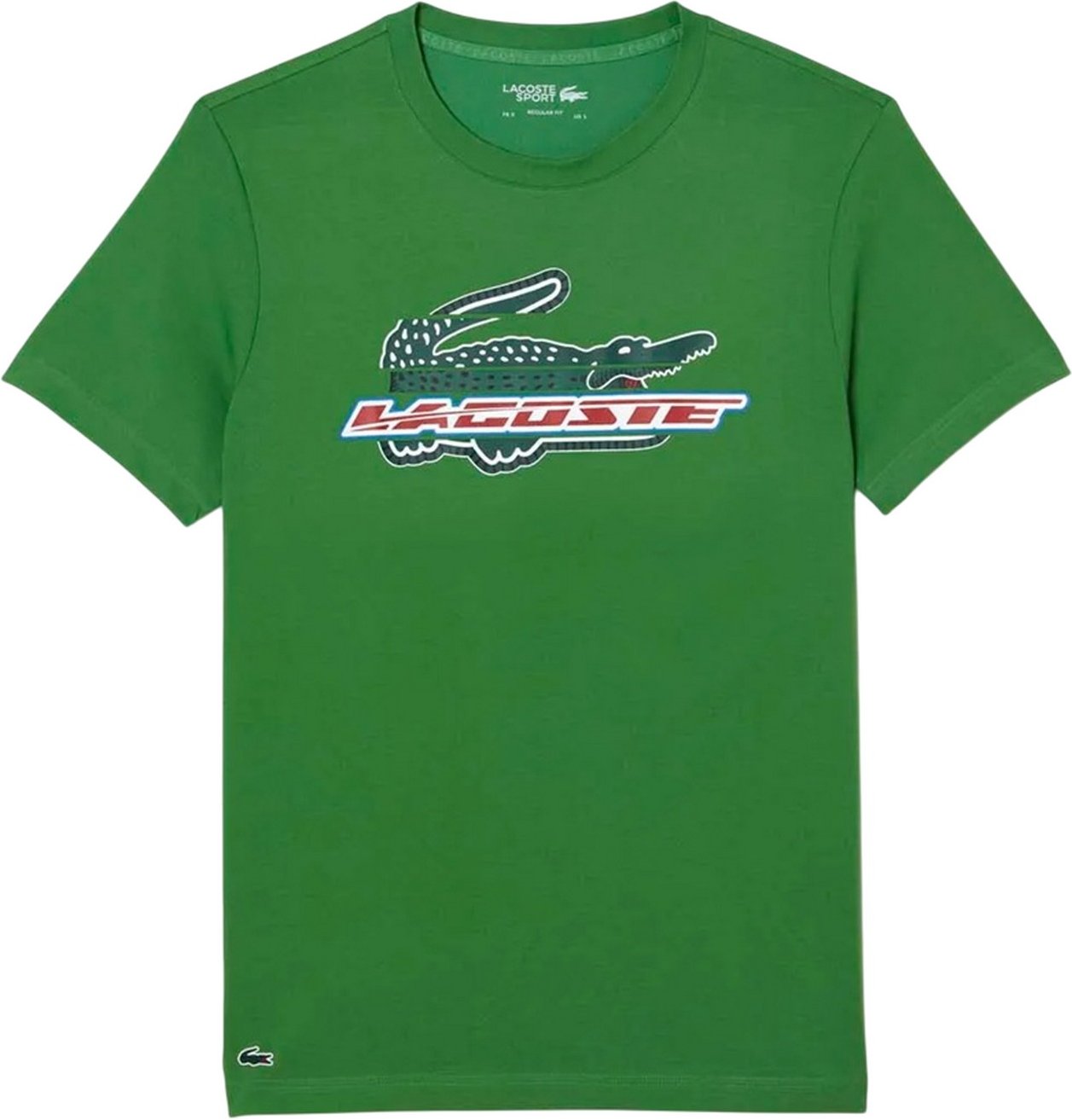 Lacoste - T-Shirt Rundhalsausschnitt für Herren (Grün)