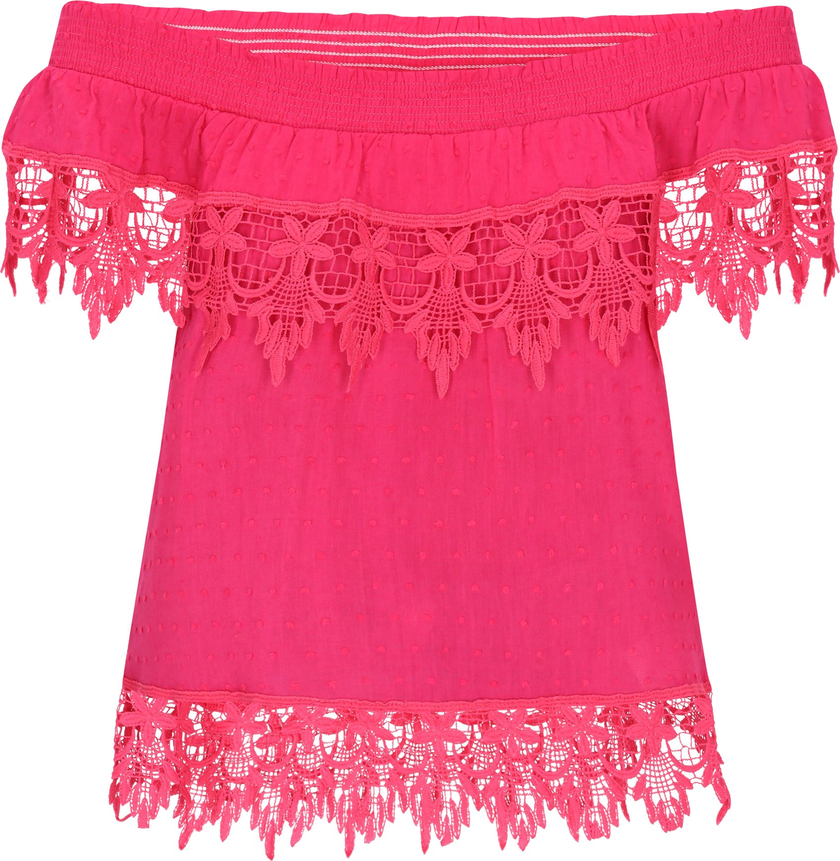 IZIA Bluse Frauen Fuchsie