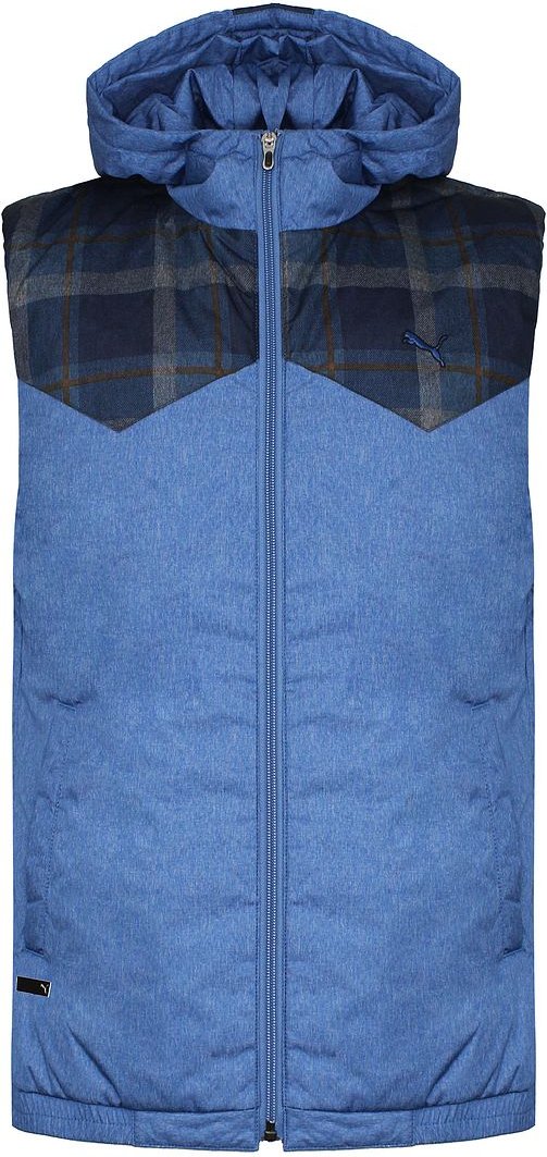 Puma Logo Herren Blue Gilet