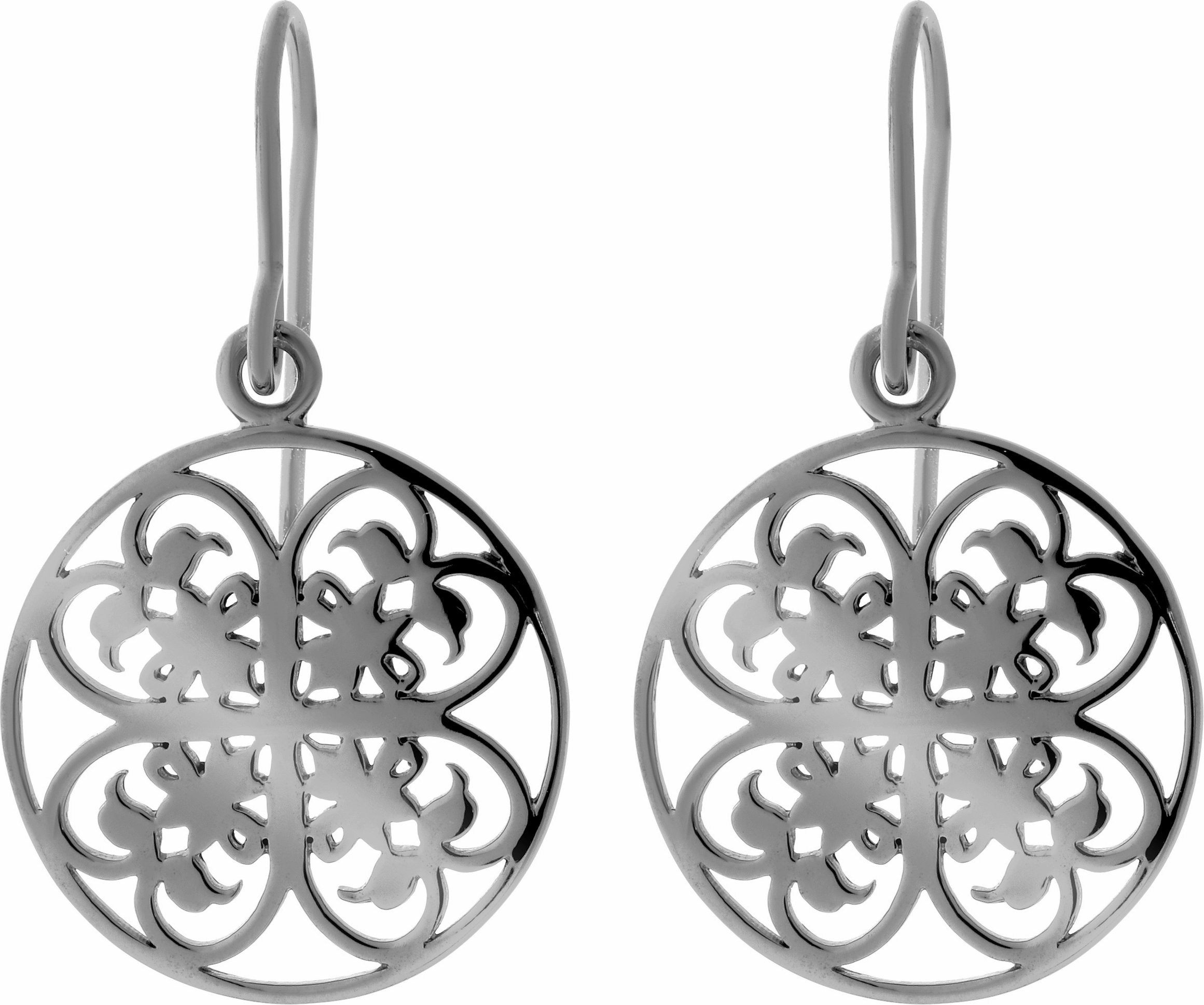 Orphelia Damen 925 Sterling Silber Tropfenohrringe - Silber ZO-6035/3