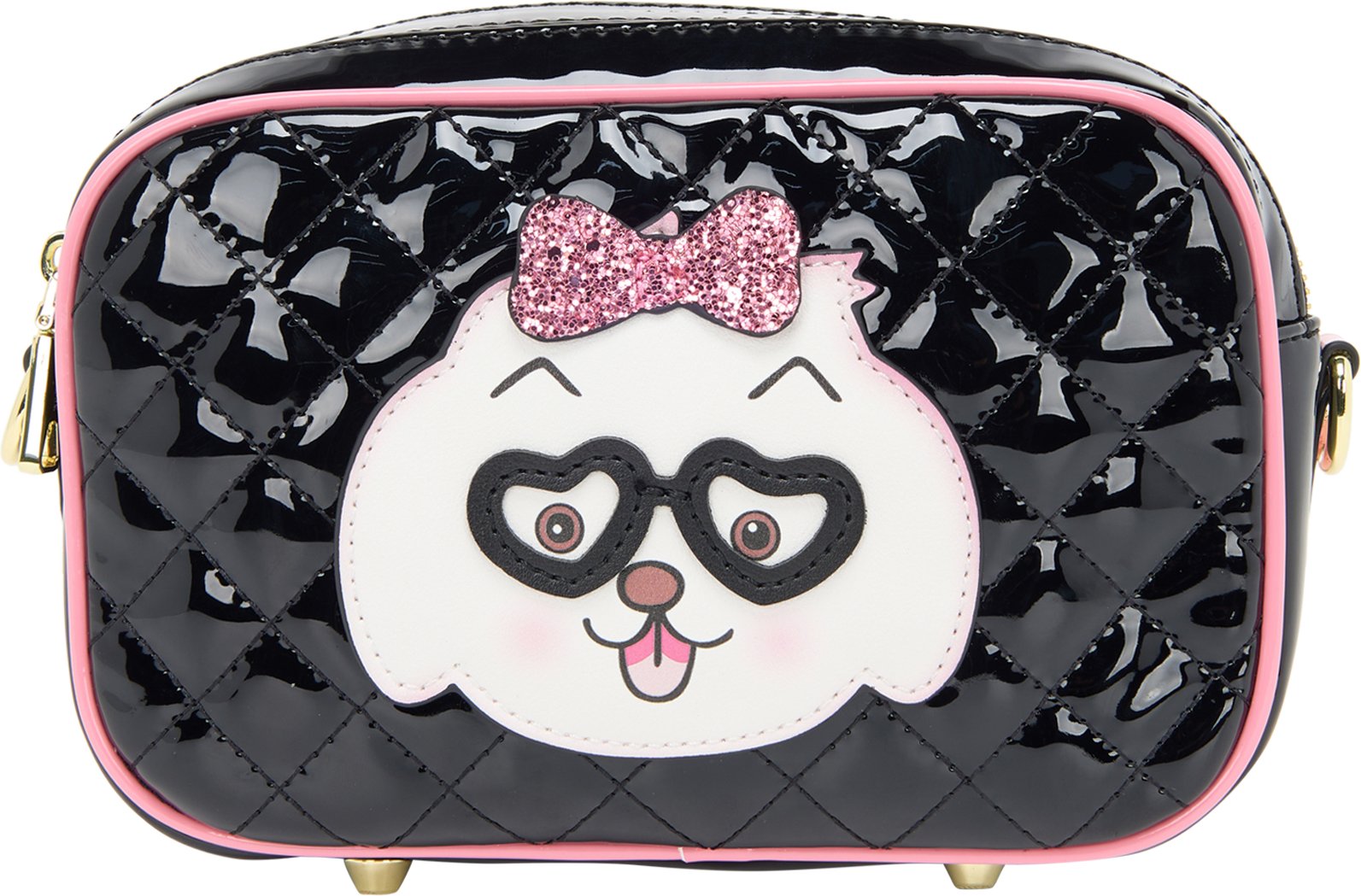 Mymo Schulranzen Schulranzen Frauen Schwarz Rosa