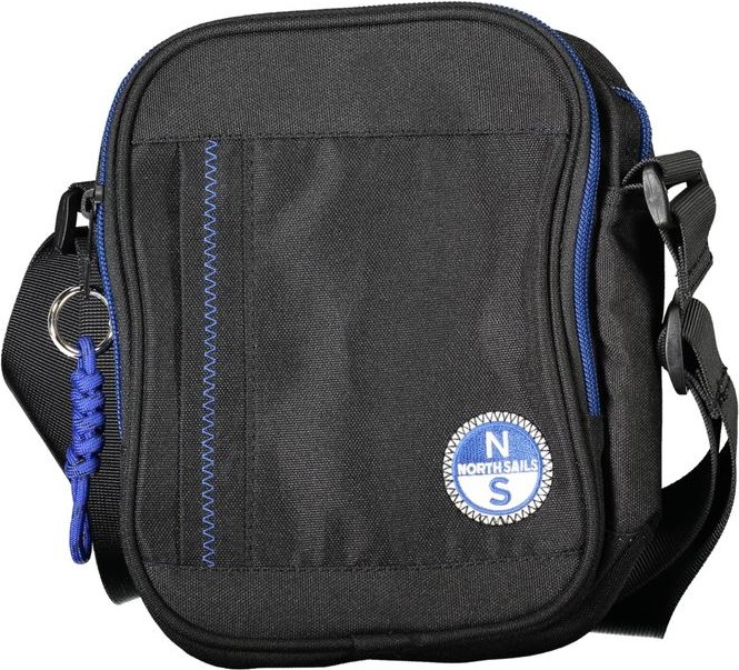 North Sails Schwarze Polyester Herren Schultertasche